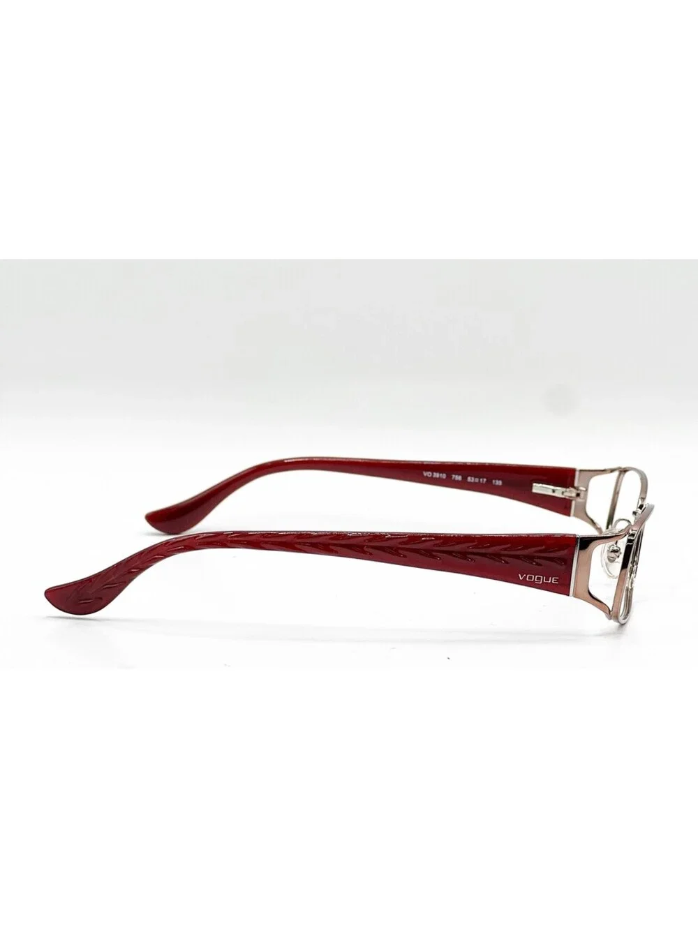 Vogue VO 3910 756 Light Pink Rectangle Authentic Eyeglass Frames 53-17